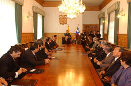 Reunión de Trabajo y Firma de Acuerdos