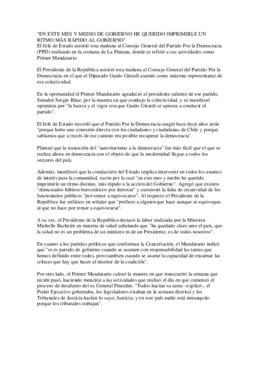 Consejo General del Partido Por la Democracia