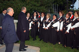Presidente Lagos, junto a Rey de España, visita Punta Arenas