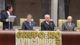 El Presidente de la República asiste a la XVII Cumbre del Grupo de Río. Perú