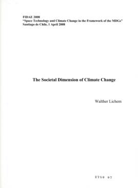 The Societal Dimension of Climate Change Discurso