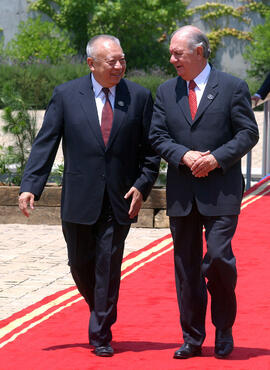 LLegada Lideres de APEC 2004 a Retiro