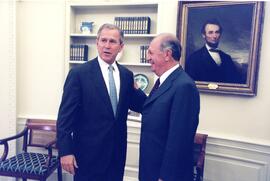 Reunión con el Presidente George W. Bush