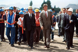 Visita obras camino Santiago - Colina - Los Andes