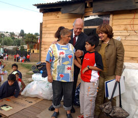 Encuentro del Presidente de la República con Pobladores Erradicados Campamentos Cerro San Miguel