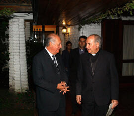 Presidente Lagos Visito a Cardenal Errázuriz