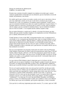 Entrega de certificados de alfabetización