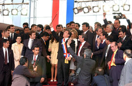 El Presidente de la República asiste a la Transmisión del Mando Presidencial en Paraguay