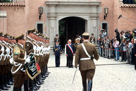 Presidente Ricardo Lagos en el Palacio Cerro Castillo