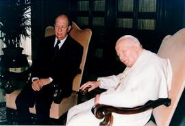 Diálogo del Presidente Ricardo Lagos con su Santidad el Papa Juan Pablo II
