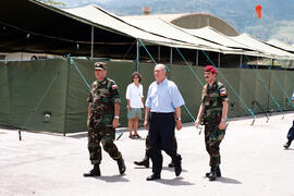 Saludo al contingente chileno en Timor Oriental