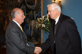 Presidente Lagos se Reúne con Integrantes de la Conferencia Episcopal De Chile