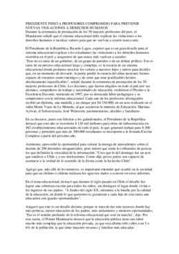 Premiación por excelencia docente