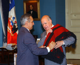 Presidente Ricardo Lagos recibe en Audiencia al Gobernador de Salta