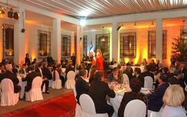 Cena Ofrecida al Presidente de Portugal