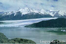 Lagos de Chile. Postal