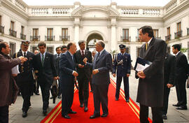 Firma de Acuerdos Chile-Portugal y Encuentro con la Prensa