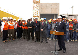 Visita Obras de Extensión de Línea 2 del Metro