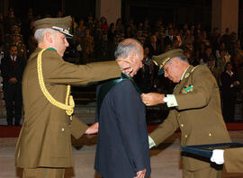 Homenaje de Carabineros de Chile al Presidente de la República