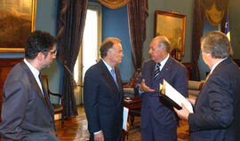 Reunión Ampliada con Presidente de Portugal