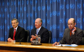 Conferencia de Prensa en la ONU
