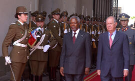 Visita del Secretario General de la ONU, Sr. Kofi Annan