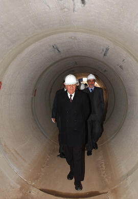 Visita a Obras de Construcción de Colector SAB