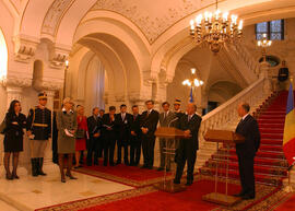 Reunión Presidentes de Chile y Rumania