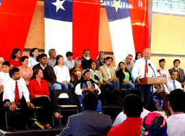 Encuentro con la comunidad de Vilcún