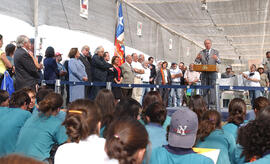 Inauguración del Parque Internacional de las Estatuas, Huechuraba