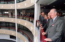 Inauguración nuevo terminal nacional de pasajeros Arturo Merino Benítez