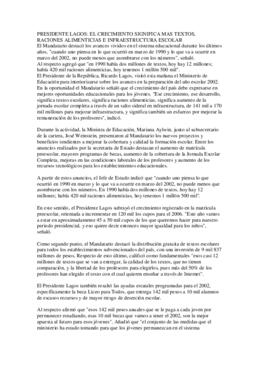 Visita al Ministerio de Educación