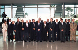 Reunión de trabajo con Presidentes de América del Sur, Brasil 2000