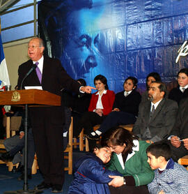 Inauguración Liceo Internado Gabriela Mistral