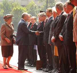 Visita de la Reina Beatrix de los Países Bajos