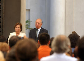 Presidente Ricardo Lagos se Despide de Funcionarios del Palacio de La Moneda