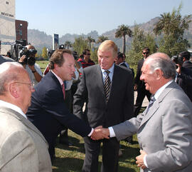 Inauguración del Parque Internacional de las Estatuas, Huechuraba