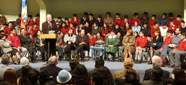 Inauguración de la Escuela Básica Entre Lagos, Puyehue