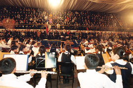 Presidente de la República Asiste al concierto Chile, una Gran Orquesta