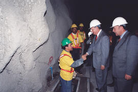 Visita inspectiva al nuevo Túnel La Calavera