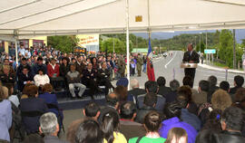 Inauguración del camino a Termas Amarillo