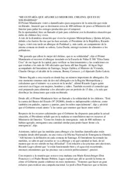 Visita albergue de Pudahuel