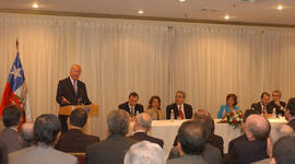 Inauguración seminario comercio e inversión Chile - Paraguay