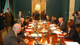 Reunión Presidente Lagos Intendentes