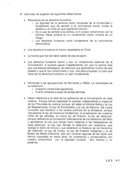 Apuntes para Intervención del Candidato Presidencial Ricardo Lagos relativos a Derechos Humanos