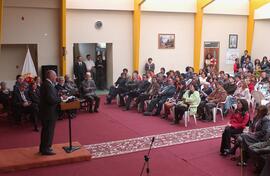 Presidente de la República en Encuentro con Comunidad de Laguna Blanca