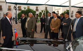 Presidente de la República en Recorrido por La Moneda