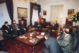 Reunión con representantes de la Cámara Nacional de Comercio