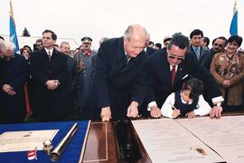 Ceremonia de colocación primera piedra Edificio Consistorial