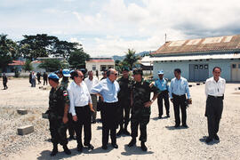 Saludo al contingente chileno en Timor Oriental